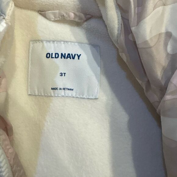 Girls Toddler Pink Camo Puffer Jacket 3T - Picture 2 of 9